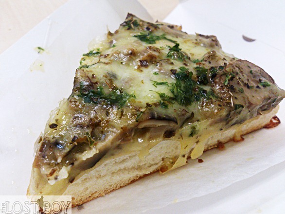 mushroom pizza