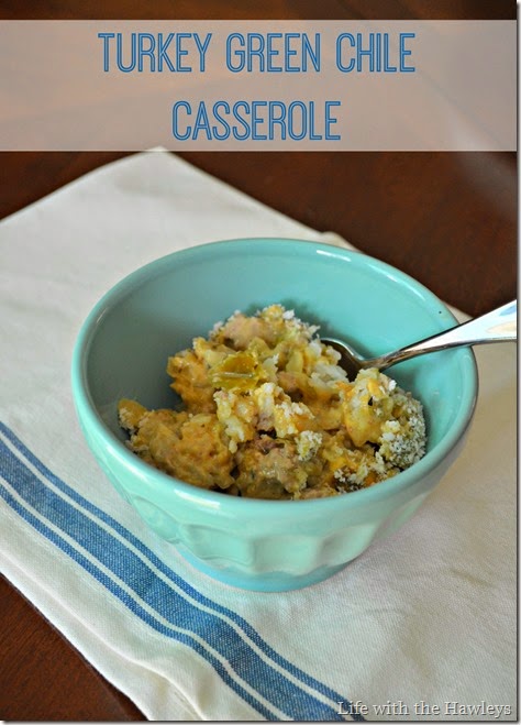 Turkey Green Chile Casserole Turkey Green Chile Casserole