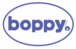 boppy® logo 3.5.15 white outline