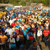 (Marzo 2010) Leopoldo López estima que el gobierno nacional carece de voluntad política para ofrecer a los venezolanos soluciones efectivas al problema de la inseguridad y el incremento de los homicidios. Recorriendo Bolívar