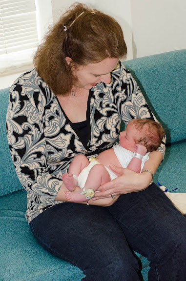 Erin and baby