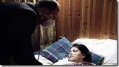 DR. WINTERS (Ace Hanna) CHECKS UP ON DIANA (Chryl Lisk) in THE KILLING GAMES DR. WINTERS (Ace Hanna) CHECKS UP ON DIANA (Chryl Lisk) in THE KILLING GAMES