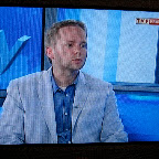 Michał Oleszczyk, Film Scholar, on TVP Krakow.JPG