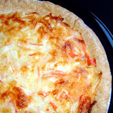 Crab and Swiss Quiche