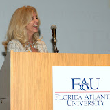 Mock Debate at FAU, with FAU President Frank Brogran and State Rep Maria Sachs