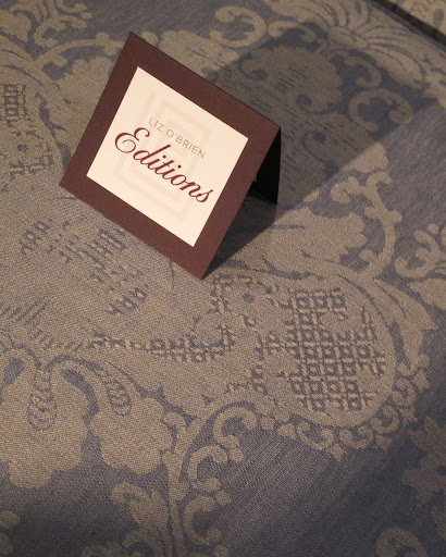 The greys and ivories in this fabric mix beautifully.