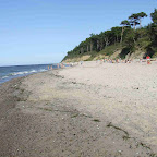 W drodze do Niechorza. Jakoś plaż w takich przesmykach między miejscami czasami tak wygląda.