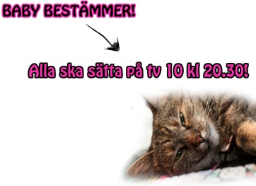 baby bestämmer