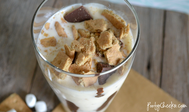 S'More Milkshake - Perfect sweet summer treat!