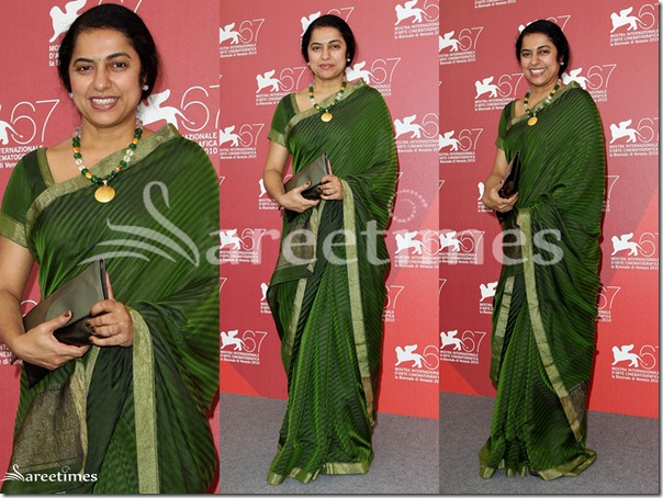 Suhasini_Green_Saree