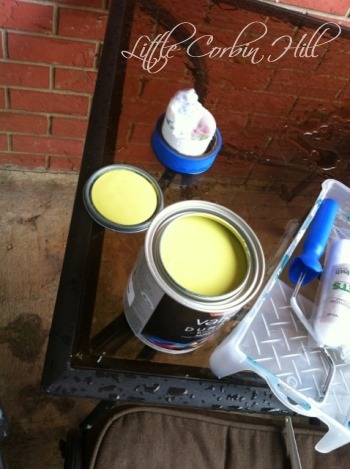 Painted door Painted door