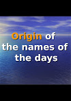 Origin Of The Names Of The Days