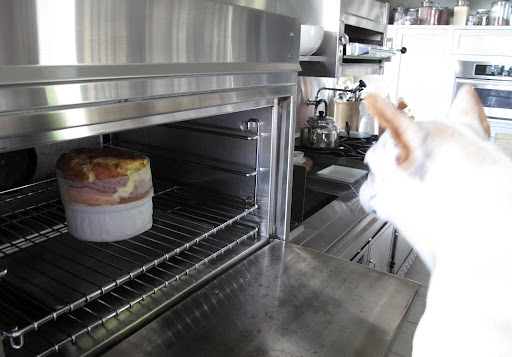 Thomas, this has been in the oven for the designated time, however, I think that the center is still kind of loose.