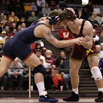184: #5 Kevin Steinhaus (Minnesota) dec #12 Tony Dallago (Illinois) 10-3. Photo by Mark Beshey.