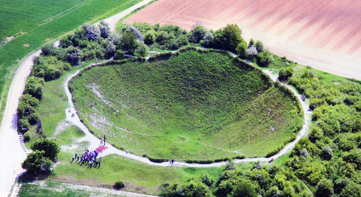 le cratre de la Boisselle aujourd'hui le cratre de la Boisselle aujourd'hui