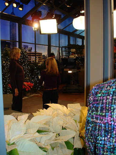 Barbara and Martha making some last-minute show adjustments...