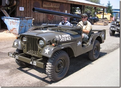 IMG_8262 1952 Willys M38A1C with 106mm Recoilless Rifle at Antique Powerland in Brooks, Oregon on August 1, 2009