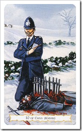 Tarot Dez de Espadas Tarot Dez de Espadas