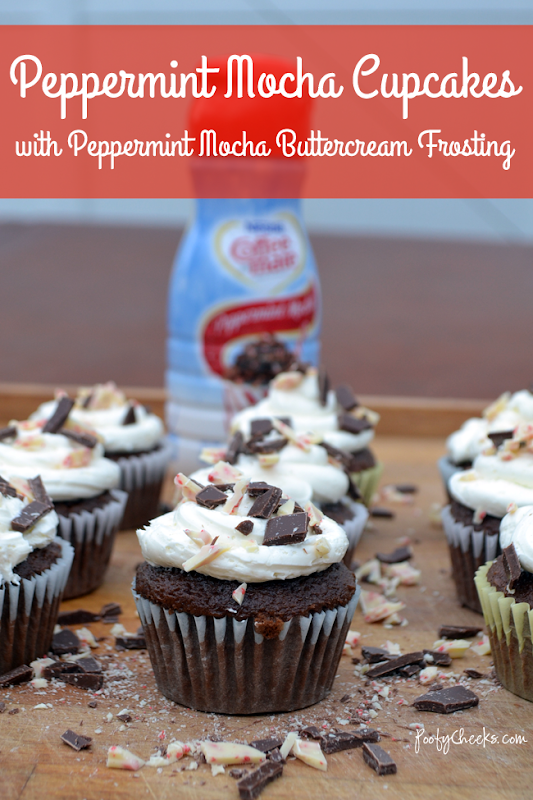 Peppermint Mocha Cupcake with Peppermint Mocha Buttercream Peppermint Mocha Cupcake with Peppermint Mocha Buttercream