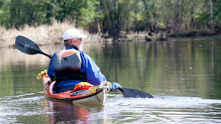 Ted on the Wallkill River