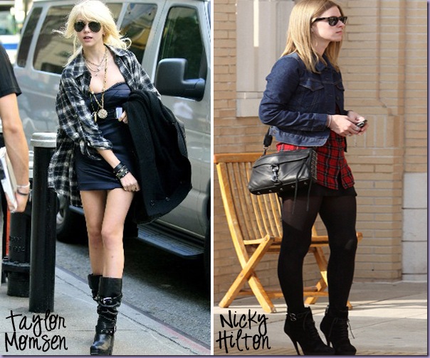 Camisa-Xadrez-Taylor-Momsen-Nicky-Hilton Camisa-Xadrez-Taylor-Momsen-Nicky-Hilton
