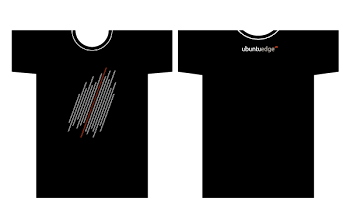 T-Shirt Ubuntu Edge