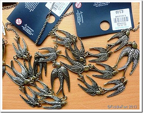 Primark Bird Necklaces Primark Bird Necklaces