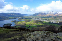 View from the top of Walla Crag