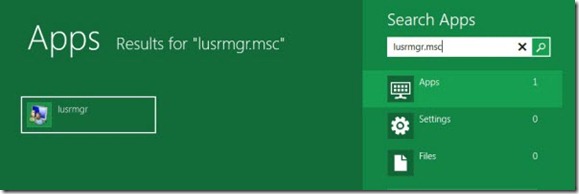 Steps To Enable Built-in Administrator Account In Windows 8