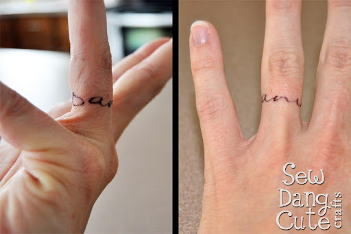 tattoo wedding ring ideas