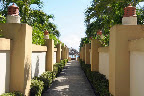 Walkway to Cabarete Beach