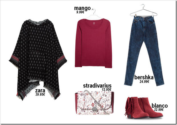 Como llevar capas ponchos 02 zara Como llevar capas ponchos 02 zara