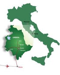 umbria map