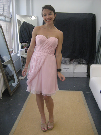 I loved the pink tone of this Ivy & Astor dress.