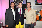Fernando Gouiran y Lucas Liguori junto al anfitrión.