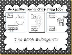 Alphabet Sounds and printing book Thumb
