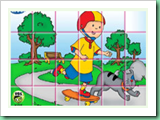 Caillou girar Puzzle Caillou girar Puzzle