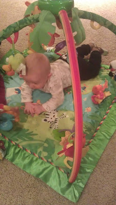 tummy time with aunt Jill