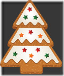 Christmas-Tree Cookie