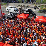 Dutch supporters at the Brazen Head in Toronto, Ontario, Canada