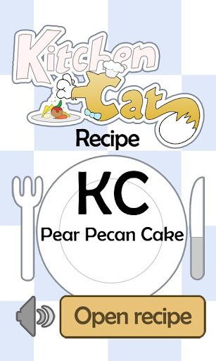 KC Pear Pecan Cake