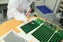 ISS-CREAM TCD/BCD Assembly of PD, Boards, and Plastic Scintillator