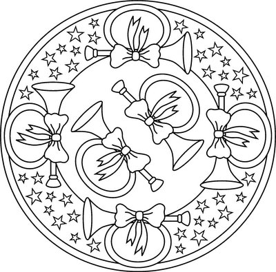 MANDALAS DE NATAL PARA COLORIR E PINTAR MANDALAS DE NATAL PARA COLORIR E PINTAR