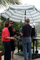 BBQ'ing in the rain