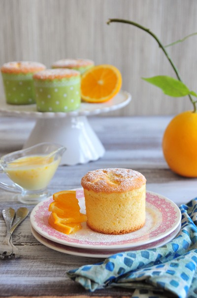 Orange Chiffon Cupcakes (香橙雪芳蛋糕)  http://uTry.it