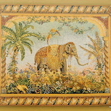 Gobelin 7974, Elephant, 110x150cm
