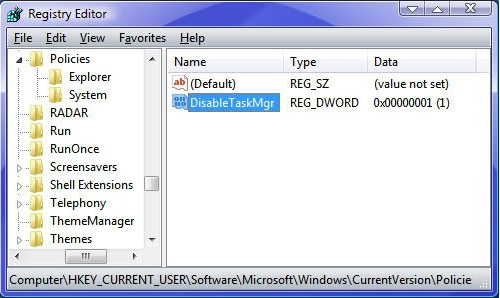 Cara mengaktifkan task manager di warnet