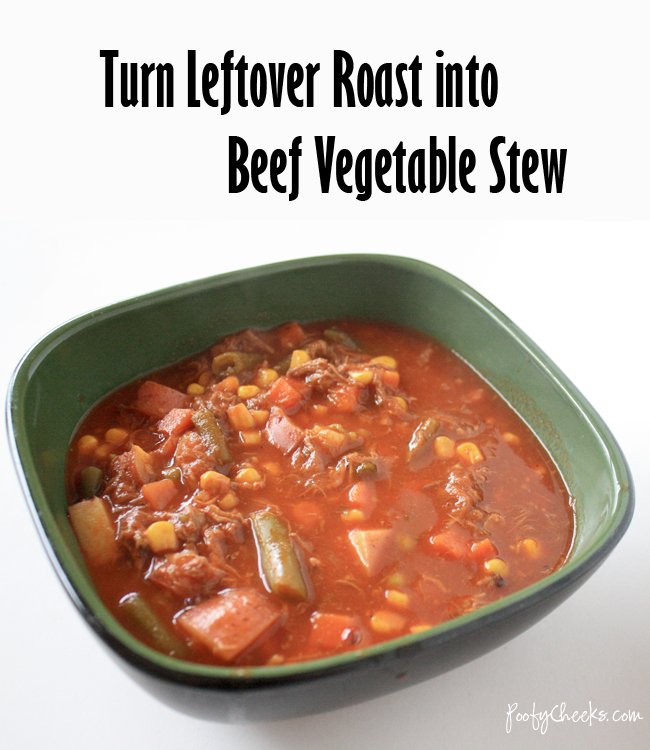 Turn Leftover Roast into Beef Vegetable Stew