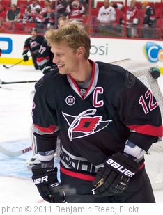 'Eric Staal' photo (c) 2011, Benjamin Reed - license: http://creativecommons.org/licenses/by-sa/2.0/