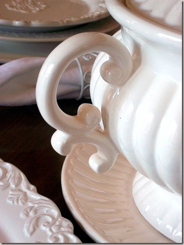 Alex photos & Bling White Pumpkin Tablescape 1628